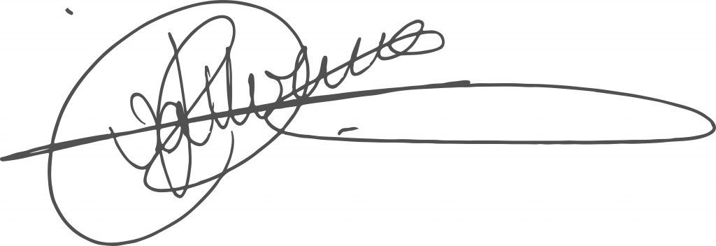Handtekening Rick